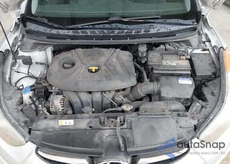 2012 Hyundai Elantra Limited (Ulsan Plant) из США, поврежденный, VIN KMHDH4AEXCU417274